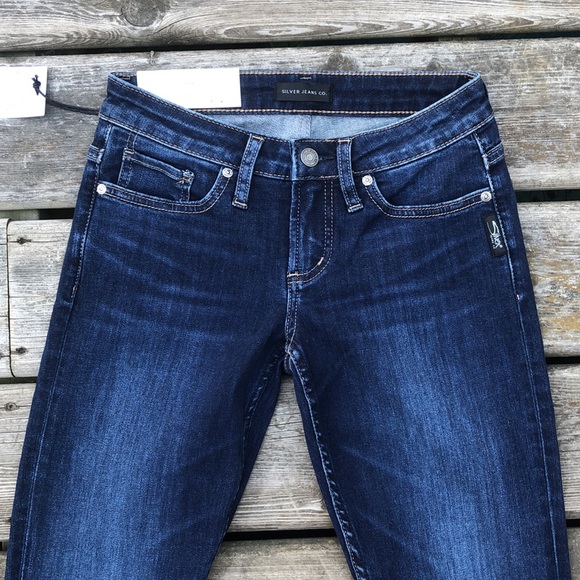 NWT Silver Jeans Tuesday Skinny Low Rise - Picture 6 of 11